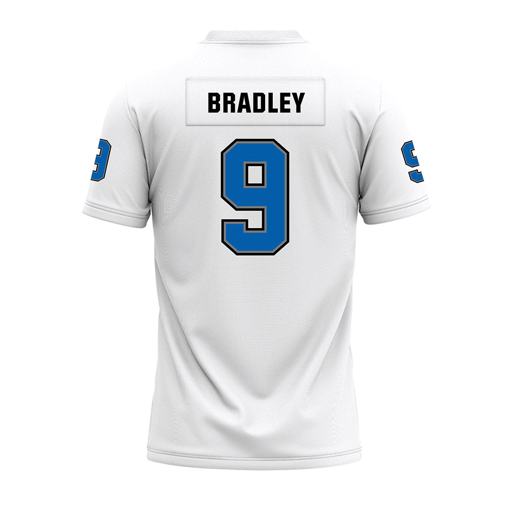 Buffalo - NCAA Football : Keontez Bradley - White Premium Football Jersey-1