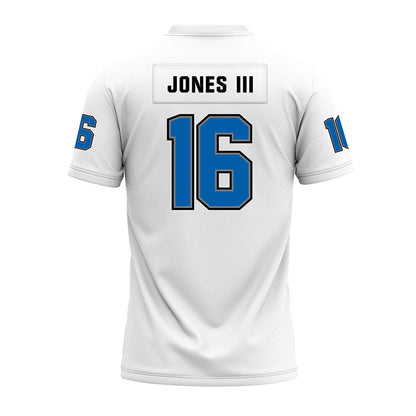 Buffalo - NCAA Football : Alvin Jones III - White Premium Football Jersey-1
