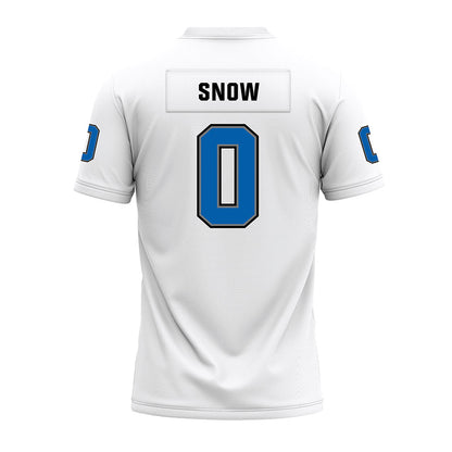 Buffalo - NCAA Football : Victor Snow - White Premium Football Jersey