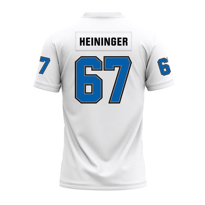 Buffalo - NCAA Football : Alex Heininger - White Premium Football Jersey