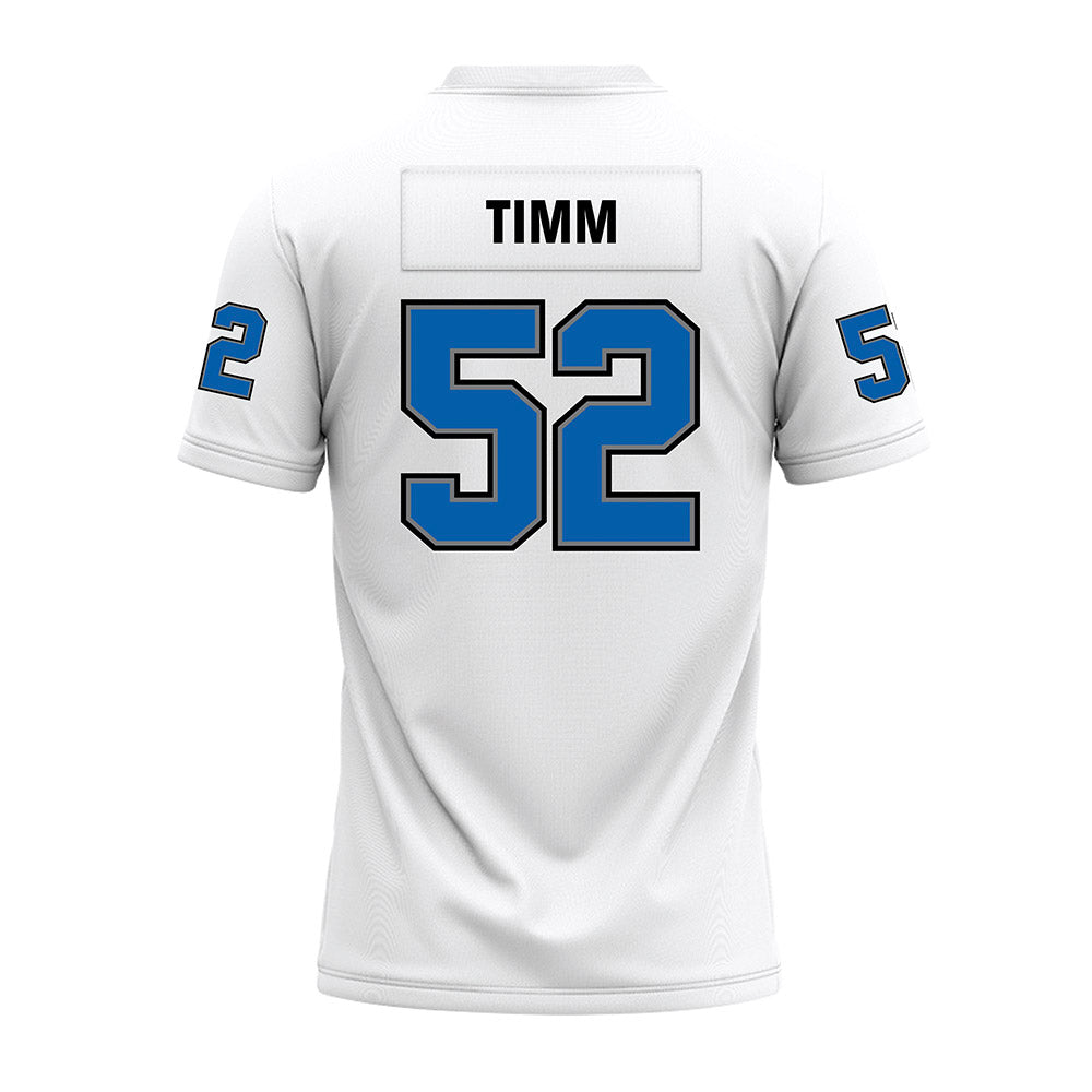 Buffalo - NCAA Football : Jake Timm - White Premium Football Jersey-1