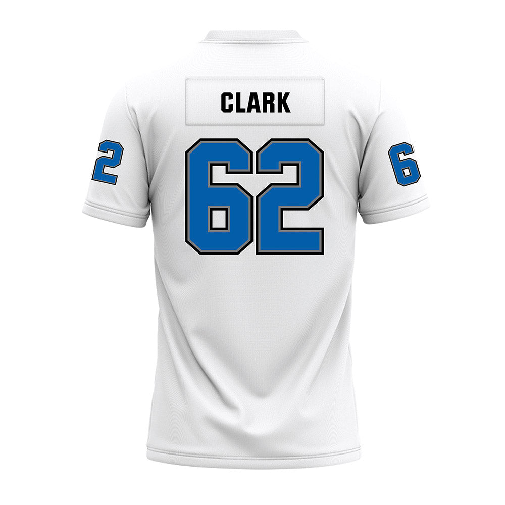 Buffalo - NCAA Football : Paul Clark - White Premium Football Jersey