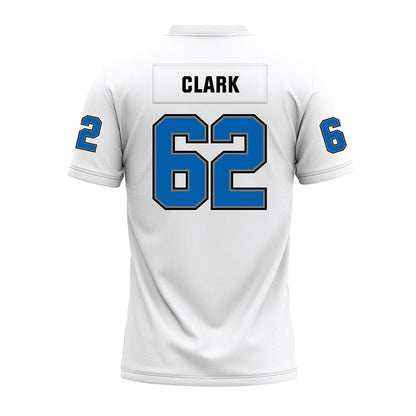 Buffalo - NCAA Football : Paul Clark - White Premium Football Jersey