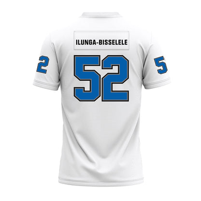 Buffalo - NCAA Football : Bradley Ilunga-Bisselele - White Premium Football Jersey-1