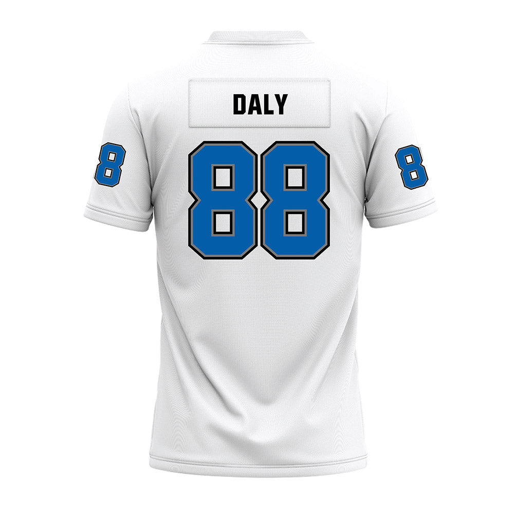 Buffalo - NCAA Football : Ryan Daly - White Premium Football Jersey
