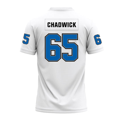 Buffalo - NCAA Football : Chayce Chadwick - White Premium Football Jersey