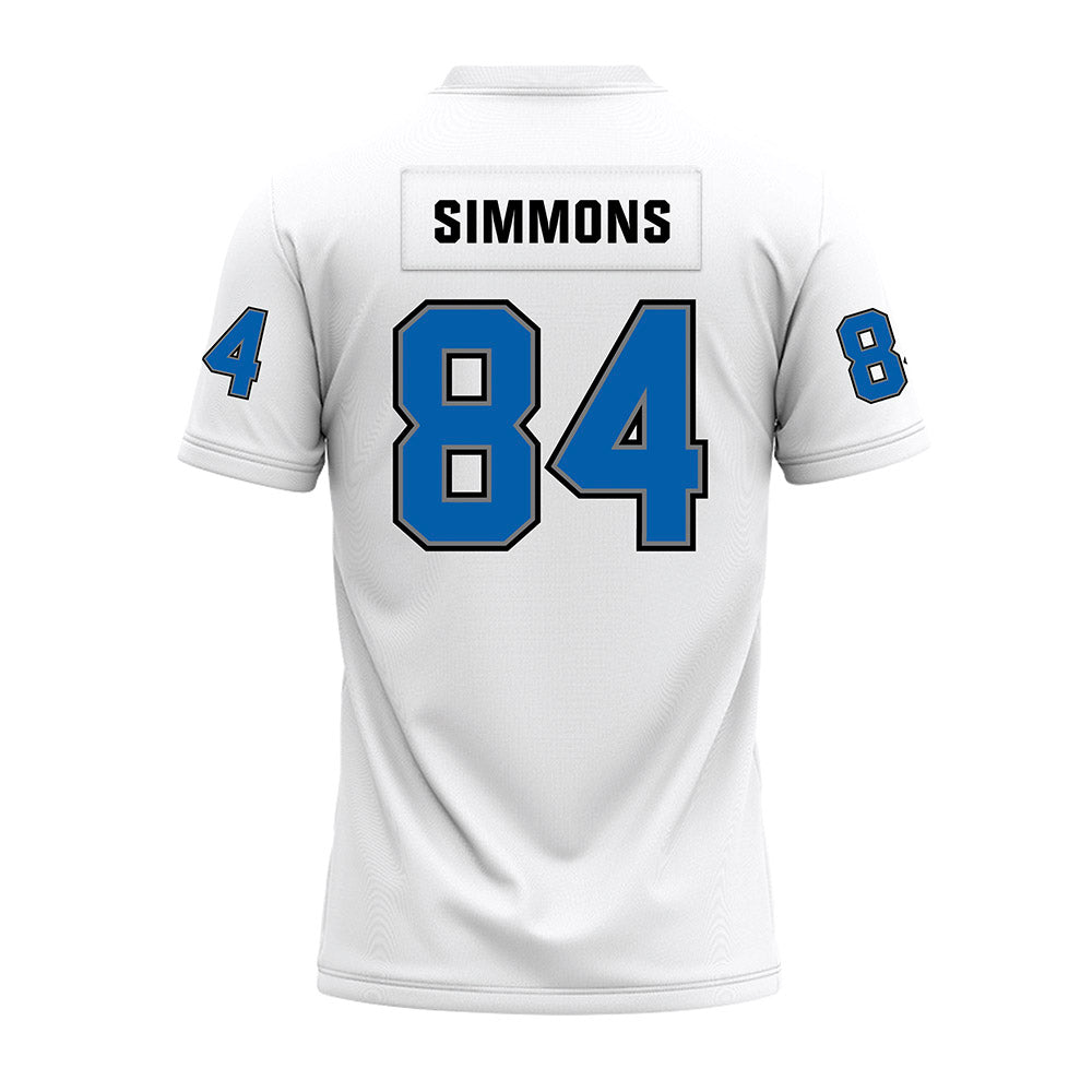 Buffalo - NCAA Football : Tyrell Simmons - White Premium Football Jersey