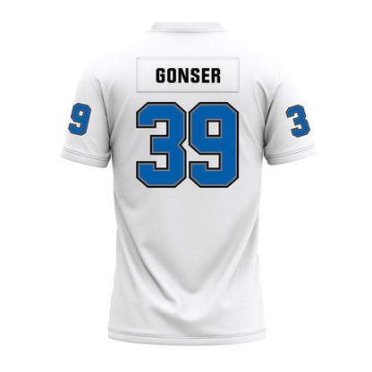 Buffalo - NCAA Football : Mitchell Gonser - White Premium Football Jersey-1