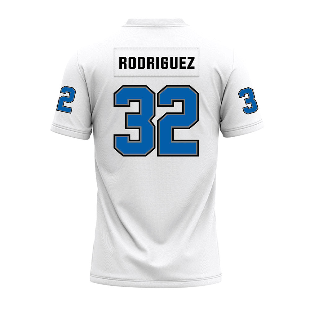 Buffalo - NCAA Football : Donovan Rodriguez - White Premium Football Jersey-1