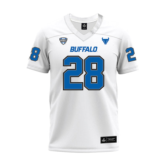 Buffalo - NCAA Football : Marquis Cooper - White Premium Football Jersey-0