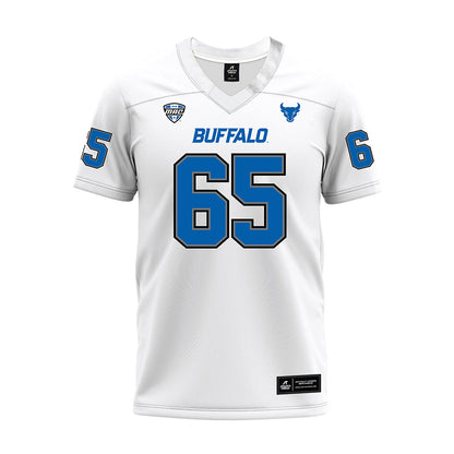 Buffalo - NCAA Football : Chayce Chadwick - White Premium Football Jersey