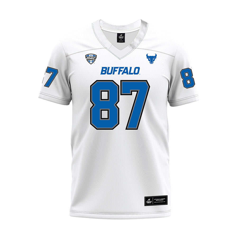 Buffalo - NCAA Football : Speedy Yancey - White Premium Football Jersey