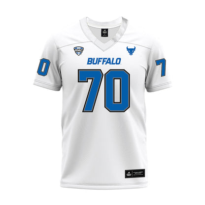 Buffalo - NCAA Football : Robbie Westmiller - White Premium Football Jersey-0