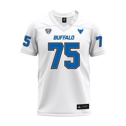Buffalo - NCAA Football : Ahmaan Thomas - White Premium Football Jersey