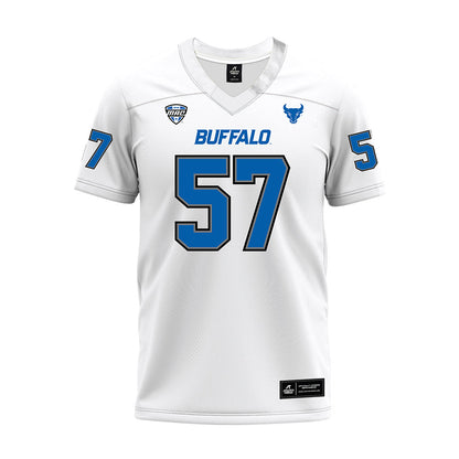 Buffalo - NCAA Football : Carson Selee - White Premium Football Jersey-0