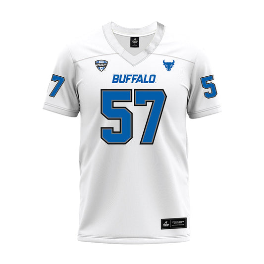 Buffalo - NCAA Football : Carson Selee - White Premium Football Jersey-0