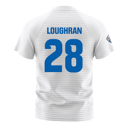 Buffalo - NCAA Women's Soccer : Casey Loughran - White Soccer Jersey-1