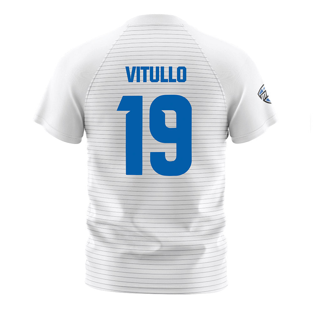 Buffalo - NCAA Women's Soccer : Talia Vitullo - White Soccer Jersey