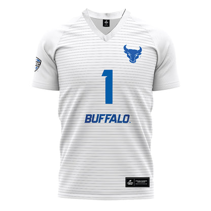 Buffalo - NCAA Women's Soccer : Daniela Pindado - White Soccer Jersey-0