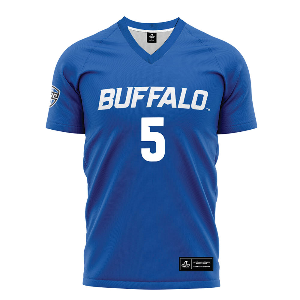 Buffalo - NCAA Women's Soccer : Frederique St-Jean - Soccer Jersey-0
