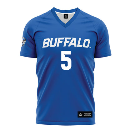 Buffalo - NCAA Women's Soccer : Frederique St-Jean - Soccer Jersey-0