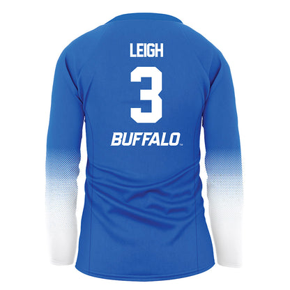 Buffalo - NCAA Women's Volleyball : Amanda Leigh - Blue Volleyball Jersey