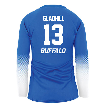 Buffalo - NCAA Women's Volleyball : Sadie Gladhill - Blue Volleyball Jersey-1