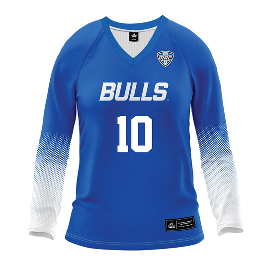 Buffalo - NCAA Women's Volleyball : Keira Kleidon - Blue Volleyball Jersey