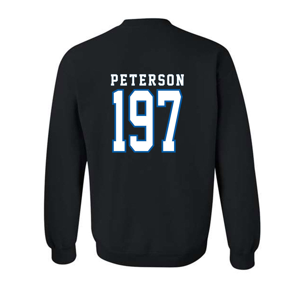 Buffalo - NCAA Wrestling : Aiden Peterson - Crewneck Sweatshirt-1