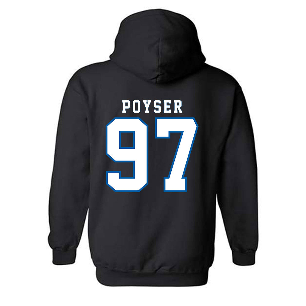 Buffalo - NCAA Football : Junior Poyser - Hooded Sweatshirt