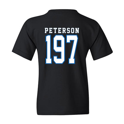 Buffalo - NCAA Wrestling : Aiden Peterson - Youth T-Shirt-1