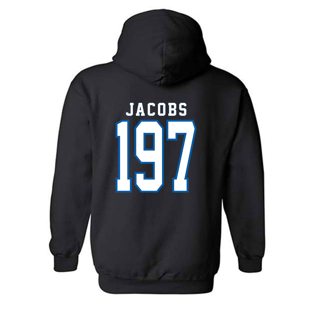 Buffalo - NCAA Wrestling : Connor Jacobs - Hooded Sweatshirt-1