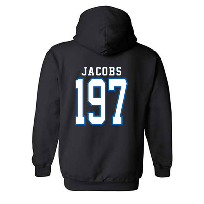 Buffalo - NCAA Wrestling : Connor Jacobs - Hooded Sweatshirt-1