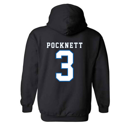 Buffalo - NCAA Men's Basketball : Mikhail Pocknett - Hooded Sweatshirt-1