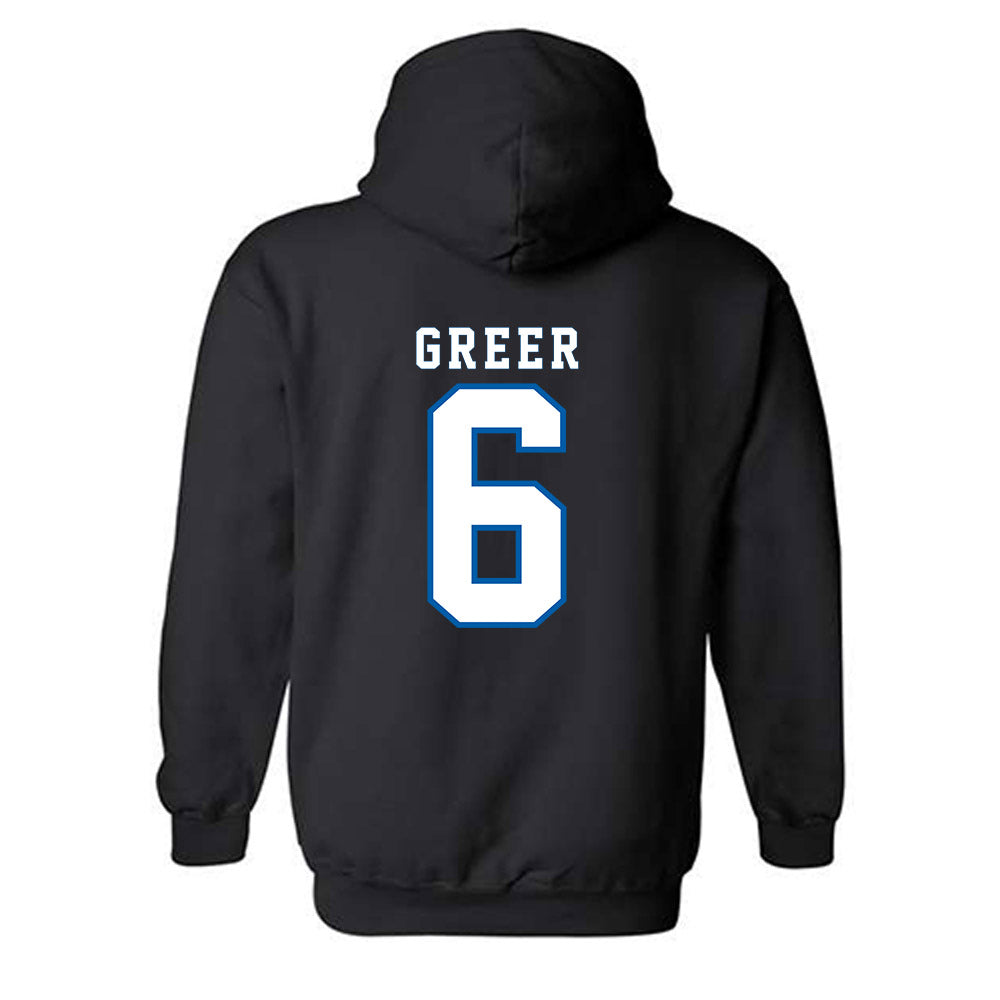 Buffalo - NCAA Football : Miles Greer - Hooded Sweatshirt-1