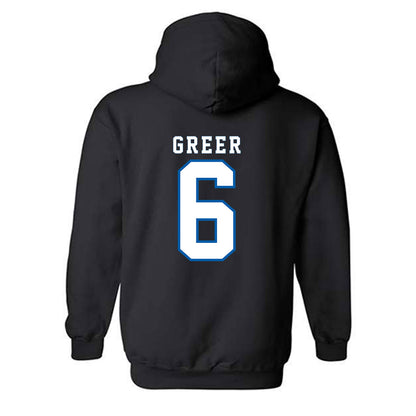 Buffalo - NCAA Football : Miles Greer - Hooded Sweatshirt-1