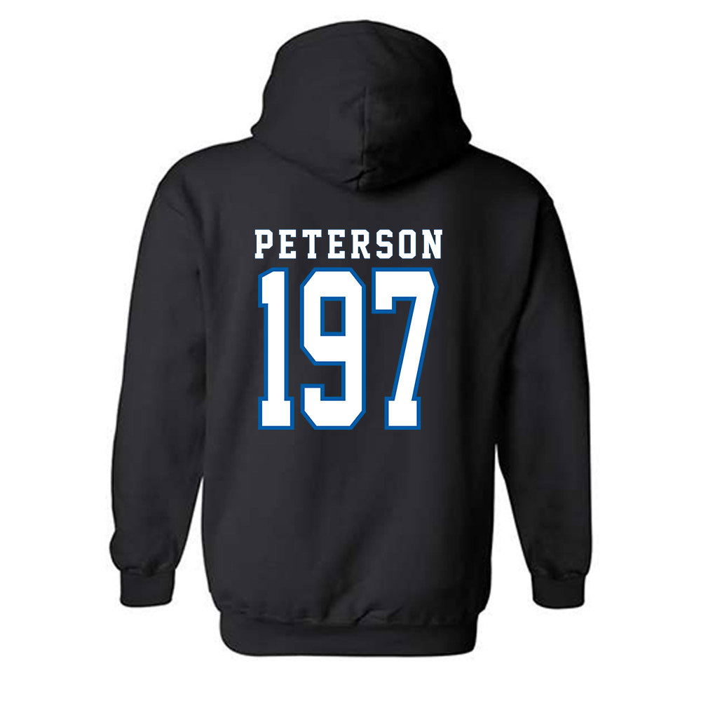 Buffalo - NCAA Wrestling : Aiden Peterson - Hooded Sweatshirt-1