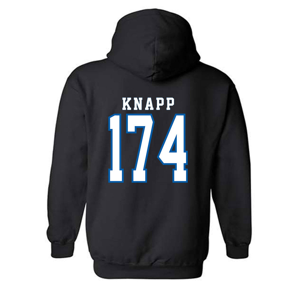 Buffalo - NCAA Wrestling : Rafael Knapp - Hooded Sweatshirt-1