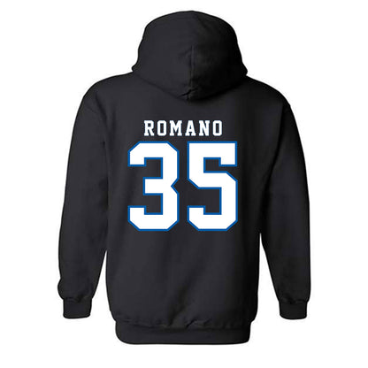 Buffalo - NCAA Men's Basketball : Evan Romano - Hooded Sweatshirt-1