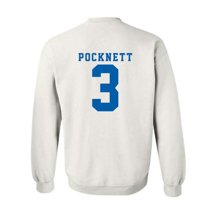 Buffalo - NCAA Men's Basketball : Mikhail Pocknett - Crewneck Sweatshirt-1