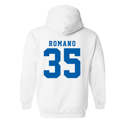 Buffalo - NCAA Men's Basketball : Evan Romano - Hooded Sweatshirt-1