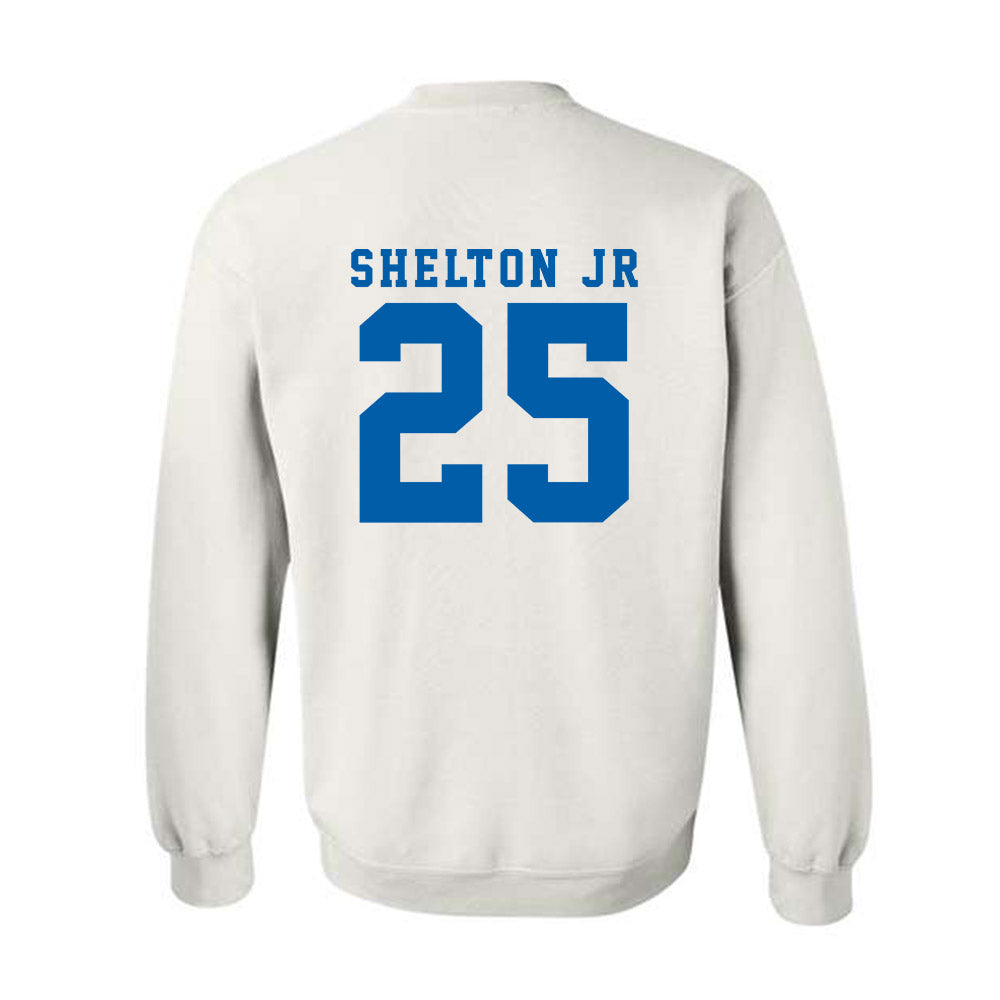 Buffalo - NCAA Football : Terrance Shelton Jr - Classic Shersey Crewneck Sweatshirt-1