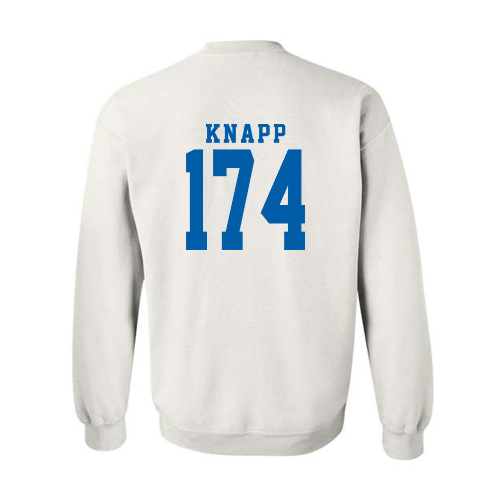 Buffalo - NCAA Wrestling : Rafael Knapp - Crewneck Sweatshirt-1