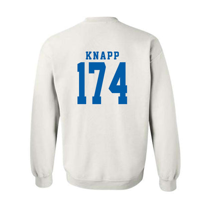 Buffalo - NCAA Wrestling : Rafael Knapp - Crewneck Sweatshirt-1