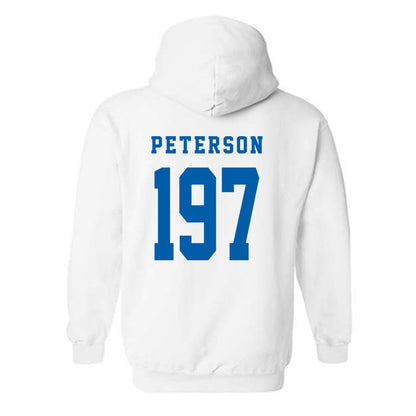 Buffalo - NCAA Wrestling : Aiden Peterson - Hooded Sweatshirt-1