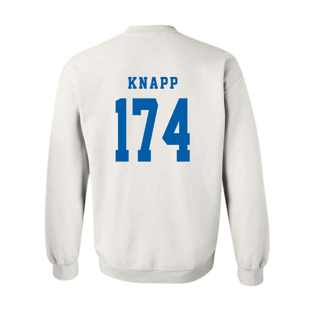 Buffalo - NCAA Wrestling : Rafael Knapp - Crewneck Sweatshirt-1