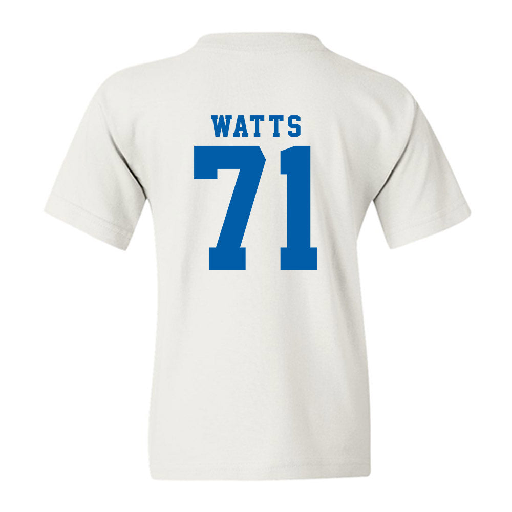Buffalo - NCAA Football : Caleb Watts - Youth T-Shirt-1