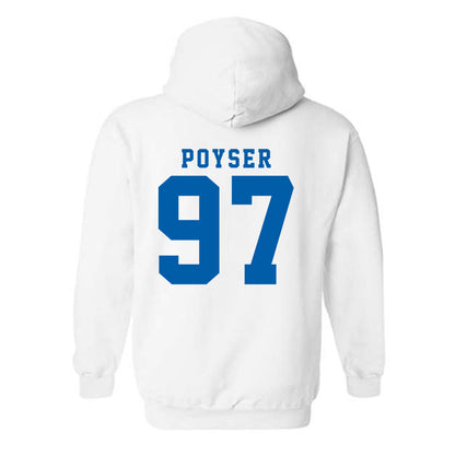 Buffalo - NCAA Football : Junior Poyser - Hooded Sweatshirt