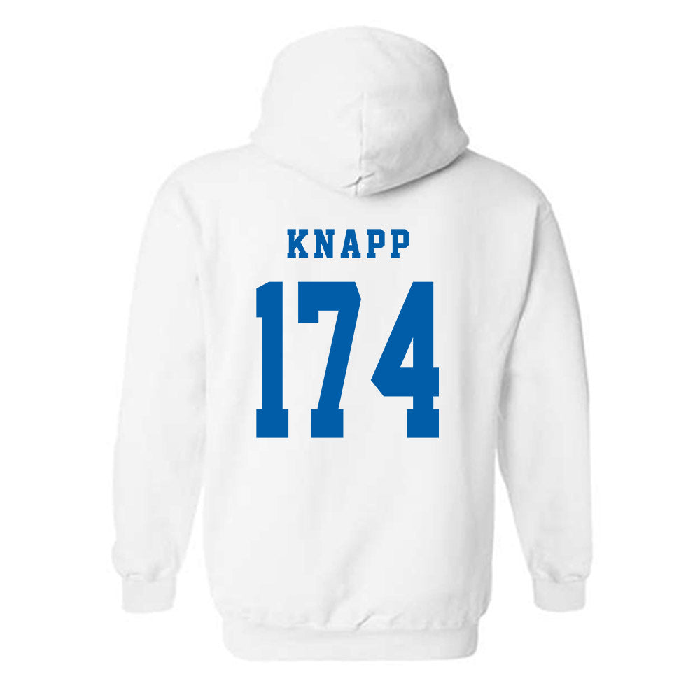 Buffalo - NCAA Wrestling : Rafael Knapp - Hooded Sweatshirt-1