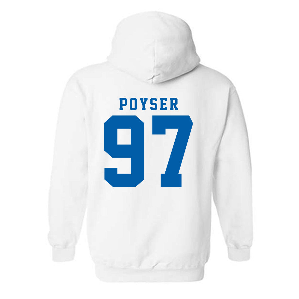 Buffalo - NCAA Football : Junior Poyser - Hooded Sweatshirt